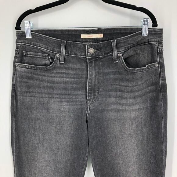 🆕 LEVI’S 711 Ankle Skinny Floral Embroidered NWOT - Picture 6 of 14